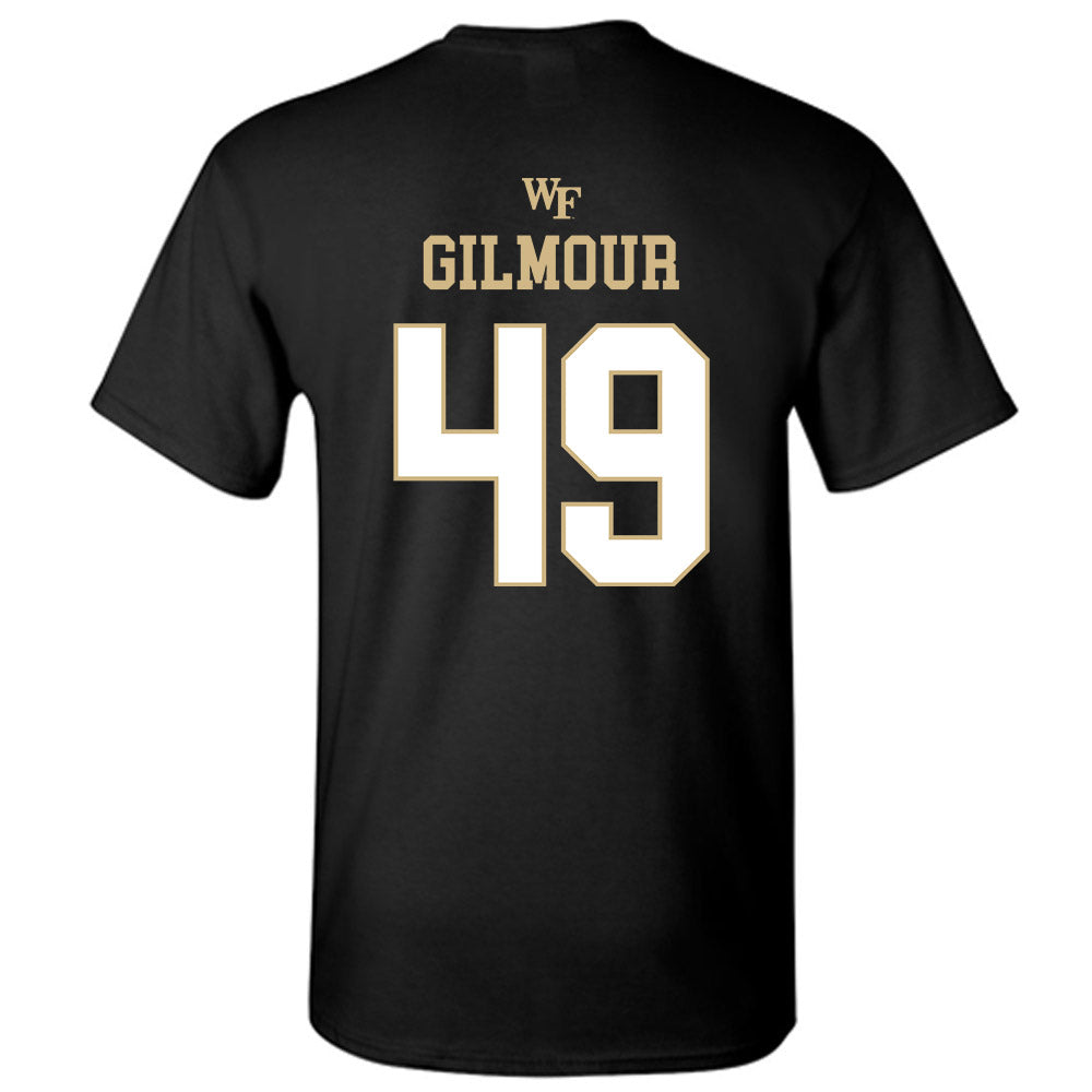Wake Forest - NCAA Football : Eli Gilmour - Sports Shersey T-Shirt-1