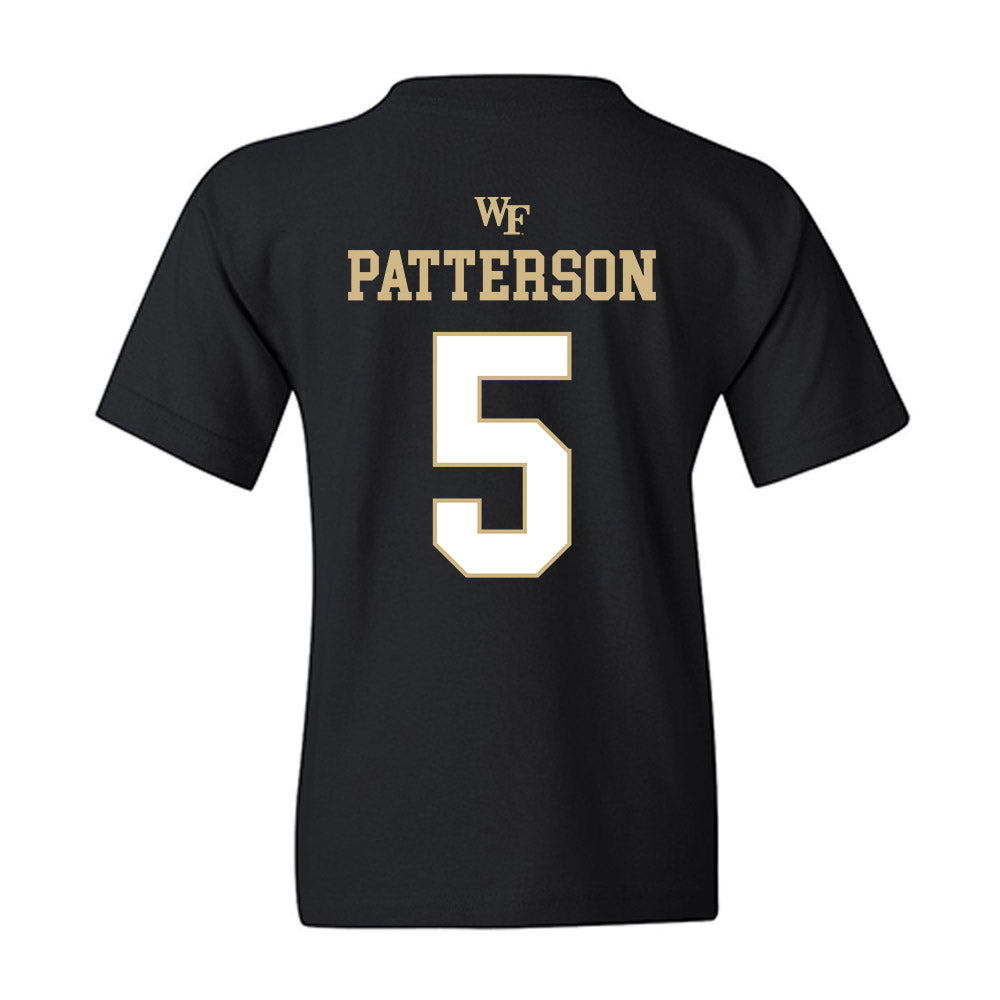 Wake Forest - NCAA Football : Davaughn Patterson - Sports Shersey Youth T-Shirt-1