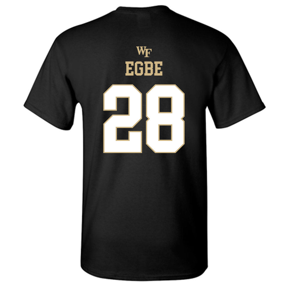Wake Forest - NCAA Football : David Egbe - Sports Shersey T-Shirt-1