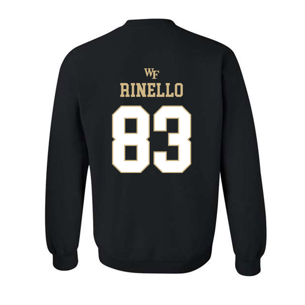 Wake Forest - NCAA Football : Austin Rinello - Sports Shersey Crewneck Sweatshirt-1