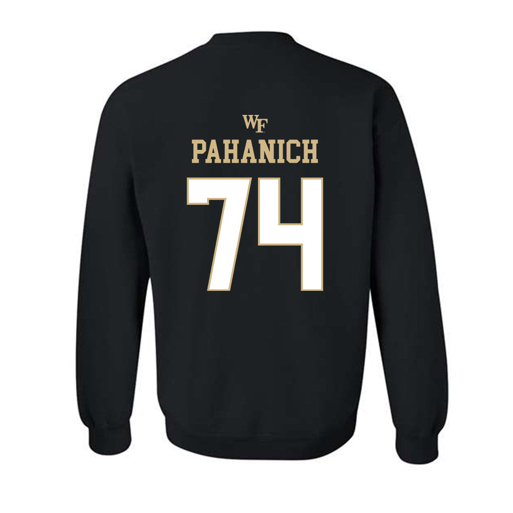 Wake Forest - NCAA Football : Nathan Pahanich - Sports Shersey Crewneck Sweatshirt-1
