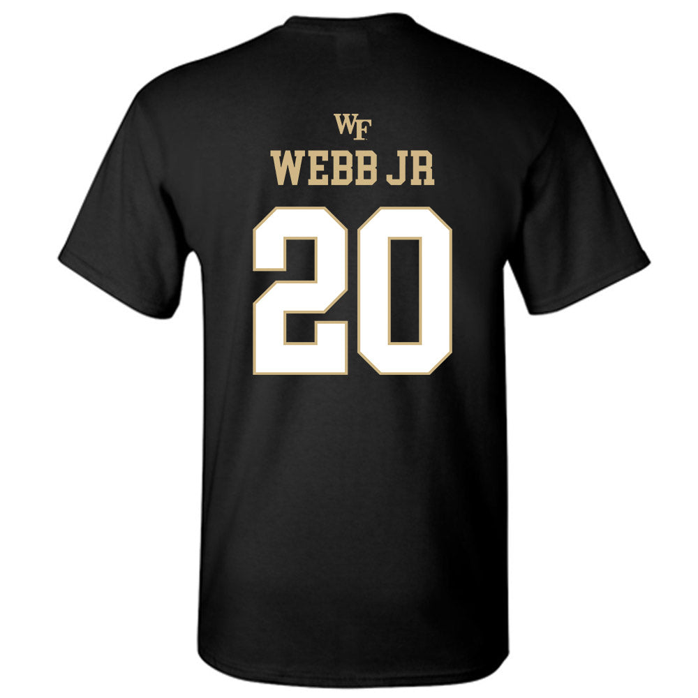 Wake Forest - NCAA Football : Lardarius Webb Jr - Sports Shersey T-Shirt-1