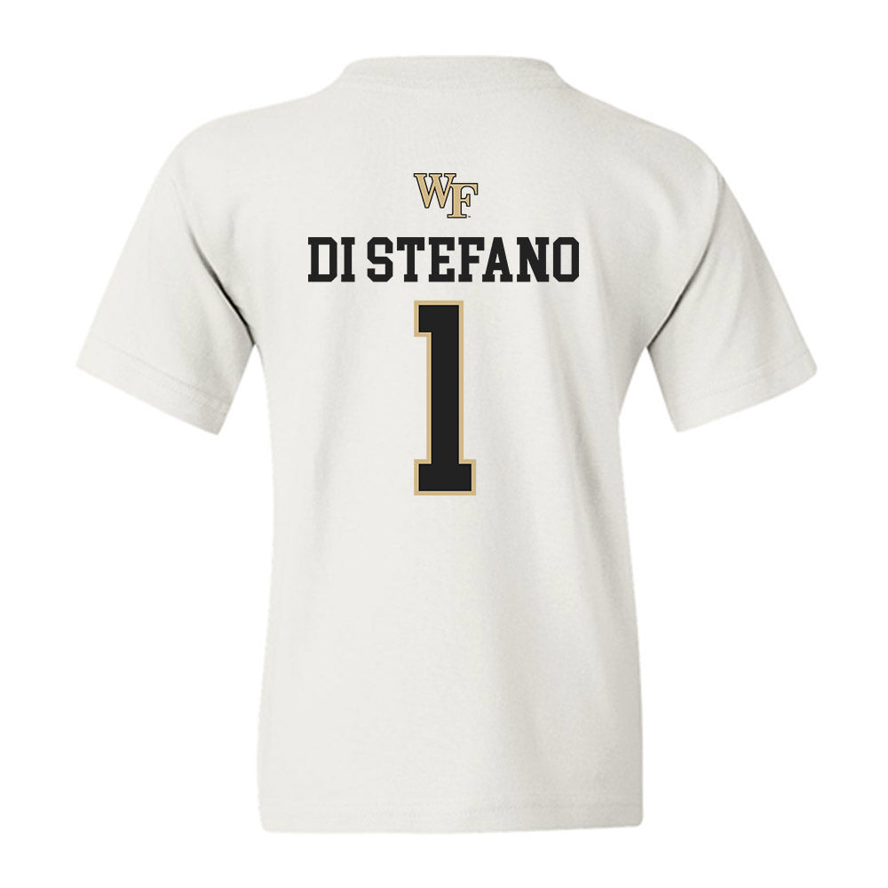 Wake Forest - NCAA Men's Soccer : John Di Stefano - Generic Sports Shersey Youth T-Shirt-1