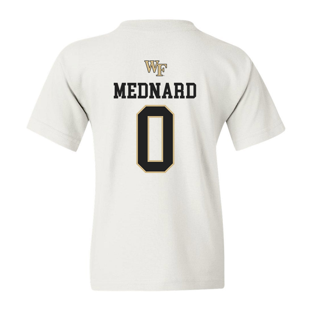 Wake Forest - NCAA Men's Soccer : Jonah Mednard - Generic Sports Shersey Youth T-Shirt