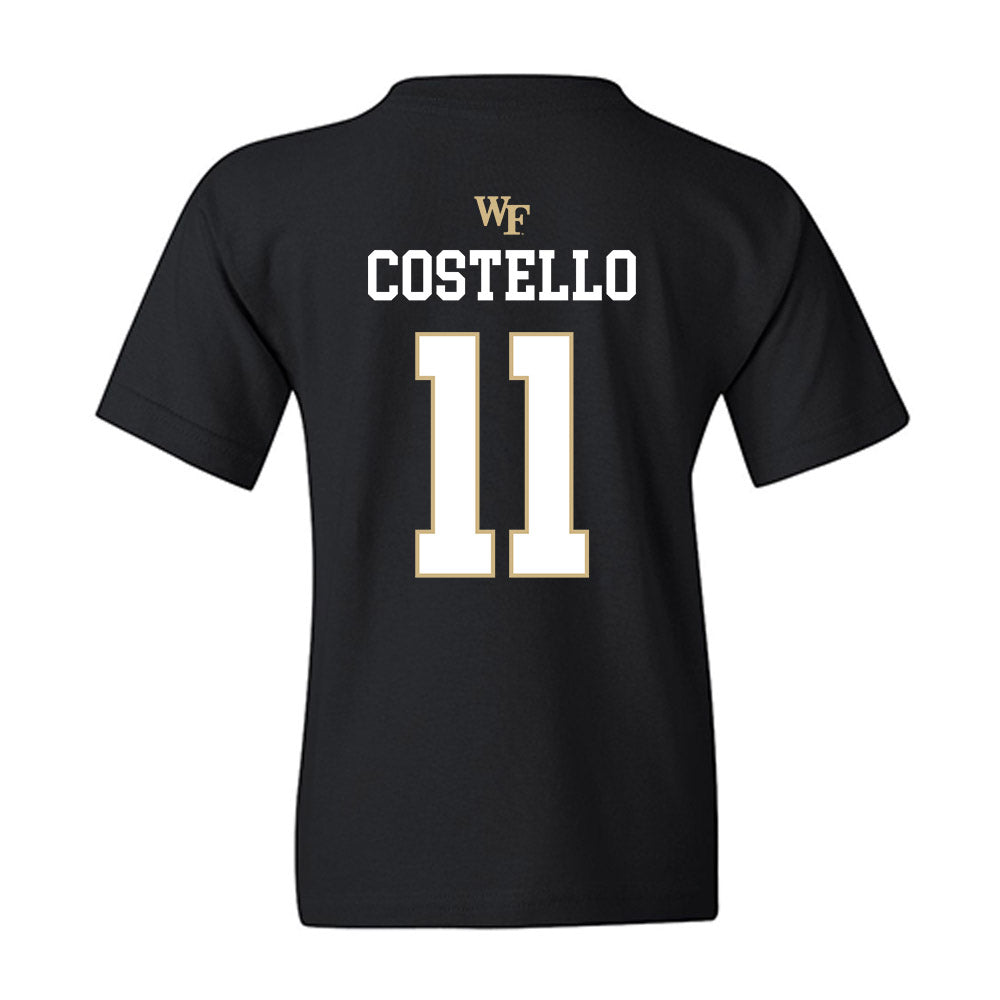 Wake Forest - NCAA Baseball : Luke Costello - Generic Sports Shersey Youth T-Shirt-1