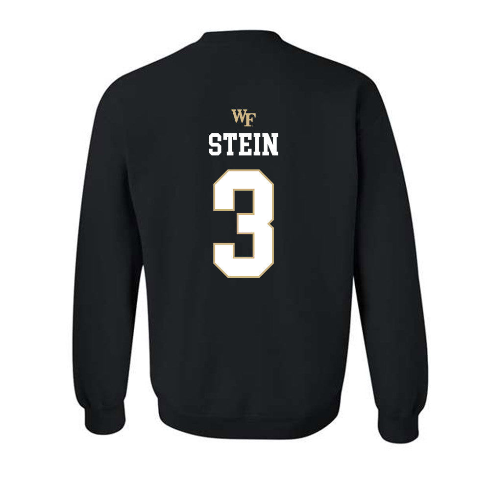 Wake Forest - NCAA Baseball : JD Stein - Generic Sports Shersey Crewneck Sweatshirt-1