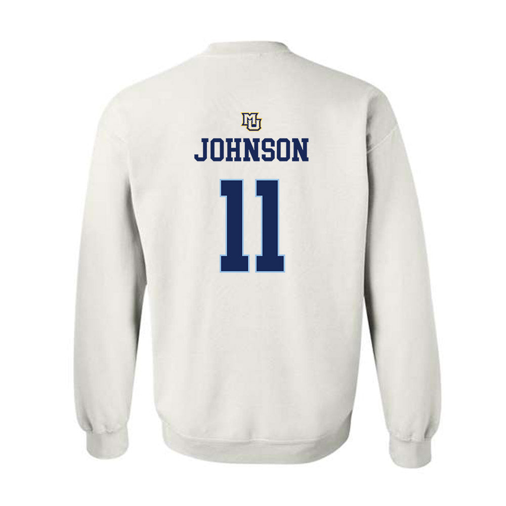 Marquette - NCAA Women's Lacrosse : Laila Johnson - Generic Shersey Crewneck Sweatshirt