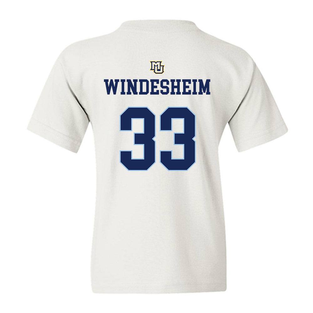 Marquette - NCAA Women's Lacrosse : Gabby Windesheim - Generic Shersey Youth T-Shirt-1