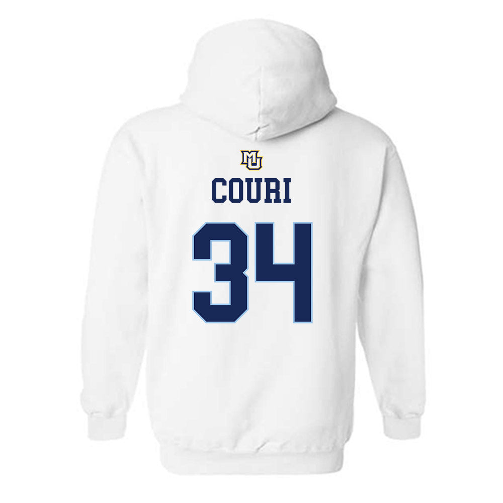 Marquette - NCAA Women's Lacrosse : Emily Couri - Generic Shersey Hooded Sweatshirt-1