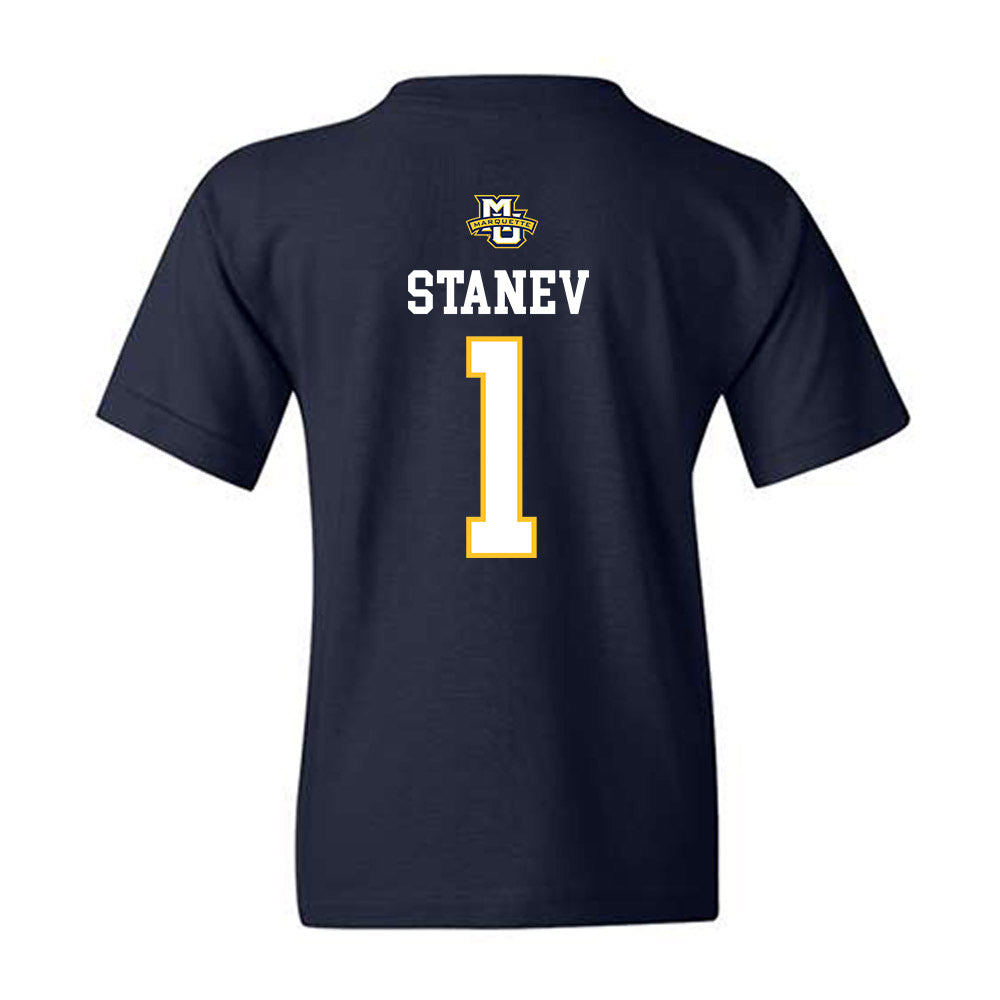 Marquette - NCAA Women's Volleyball : Julia Stanev - Sports Shersey Youth T-Shirt-1