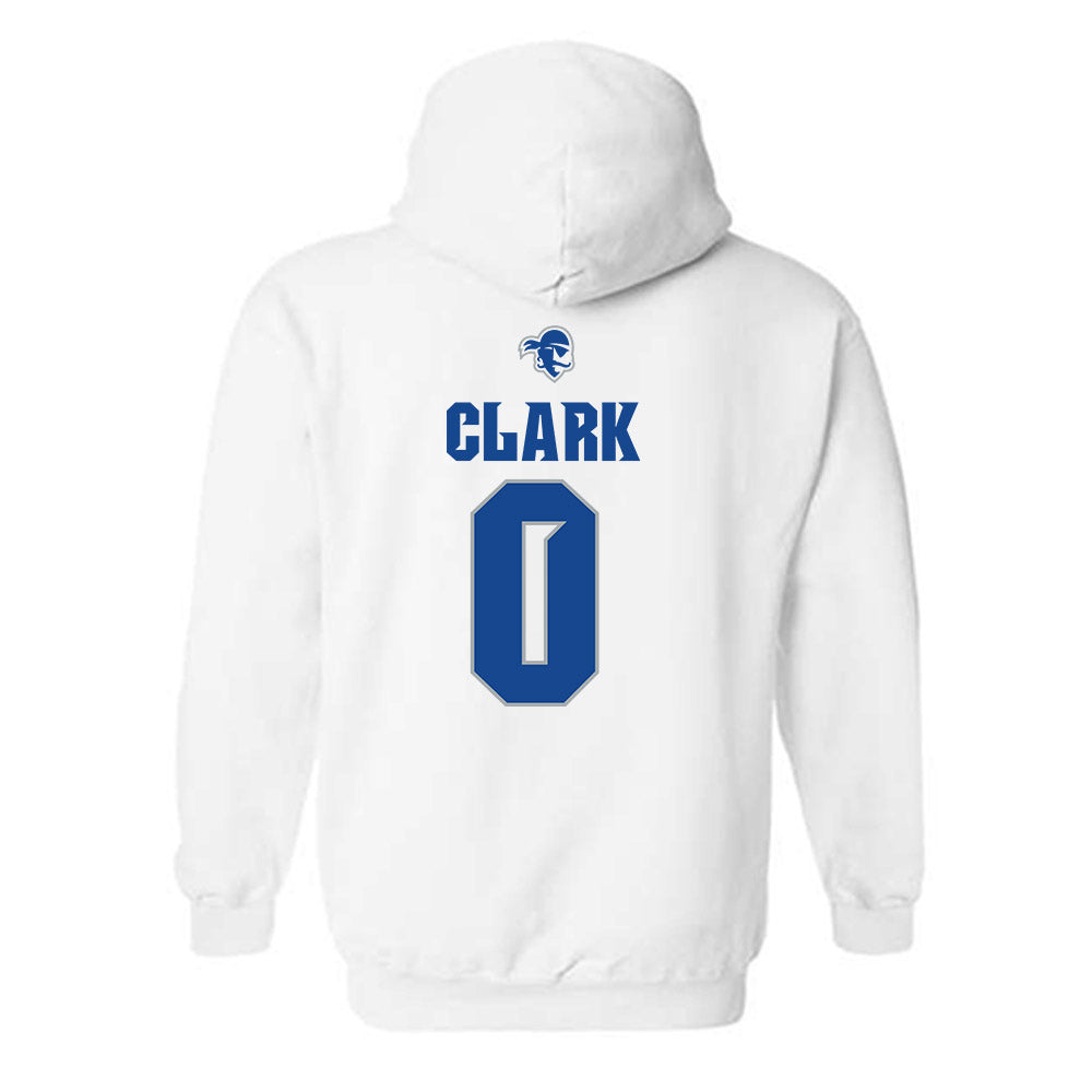 Seton Hall - NCAA Men's Basketball : Adam Clark - Classic Shersey Hooded Sweatshirt-1