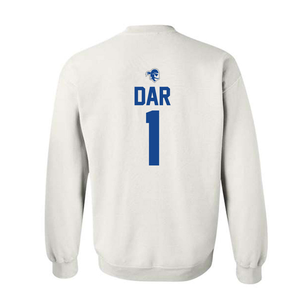 Seton Hall - NCAA Men's Basketball : Jacob Dar - Classic Shersey Crewneck Sweatshirt-1