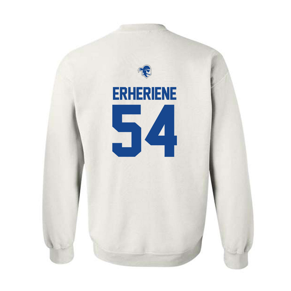Seton Hall - NCAA Men's Basketball : Godswill Erheriene - Classic Shersey Crewneck Sweatshirt-1