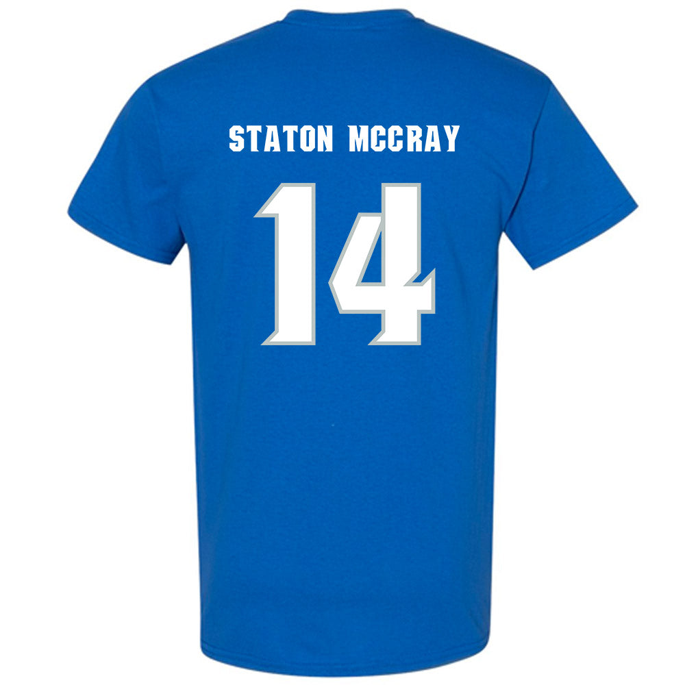Seton Hall - NCAA Men's Basketball : AJ Staton-McCray - Generic Shersey T-Shirt-1