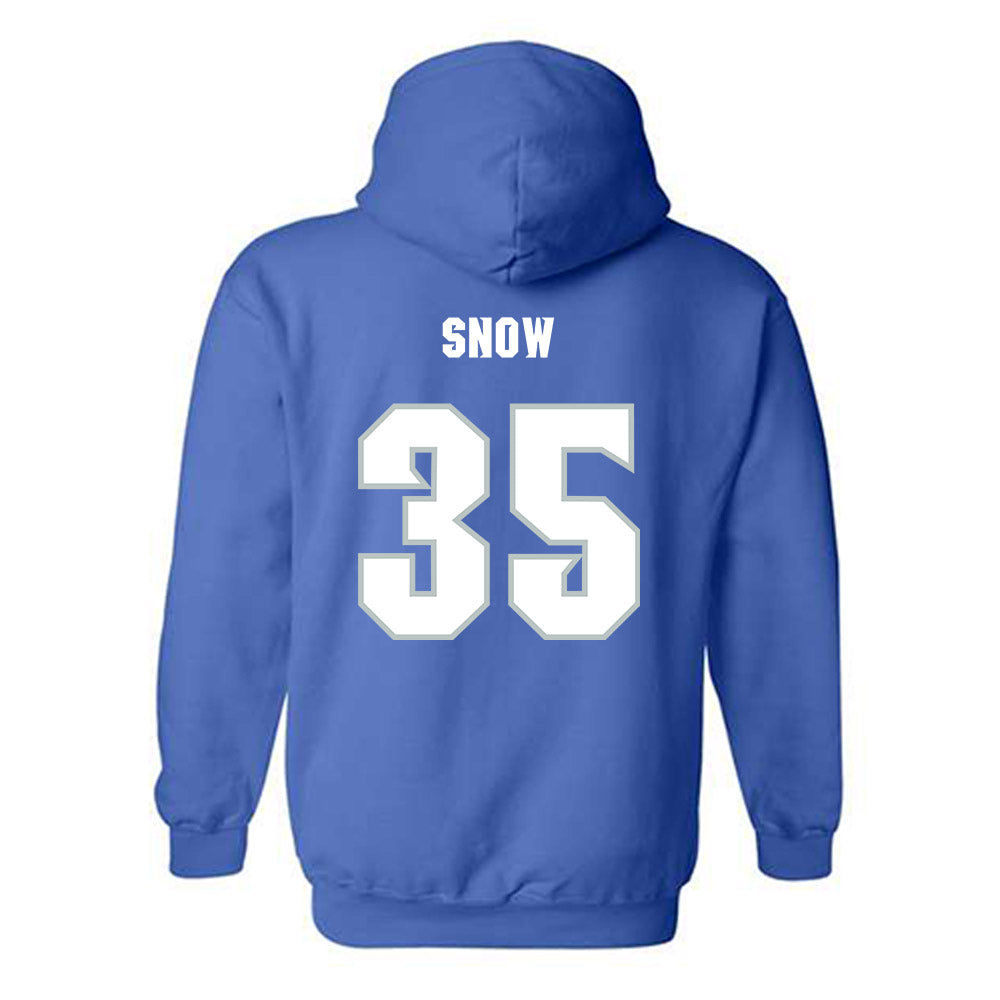 Seton Hall - NCAA Women's Basketball : Jada. Snow - Generic Shersey Hooded Sweatshirt-1