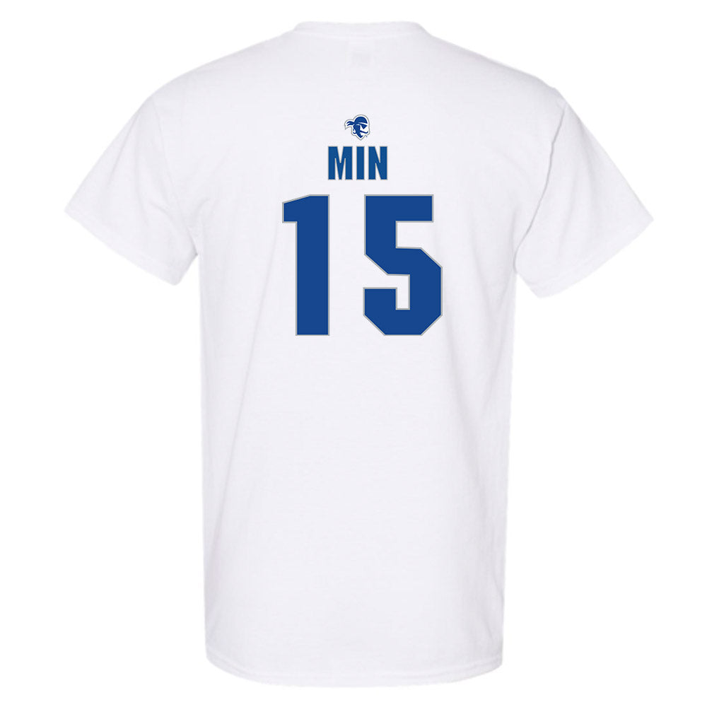 Seton Hall - NCAA Men's Soccer : Joseph Min - Fashion Shersey T-Shirt-1