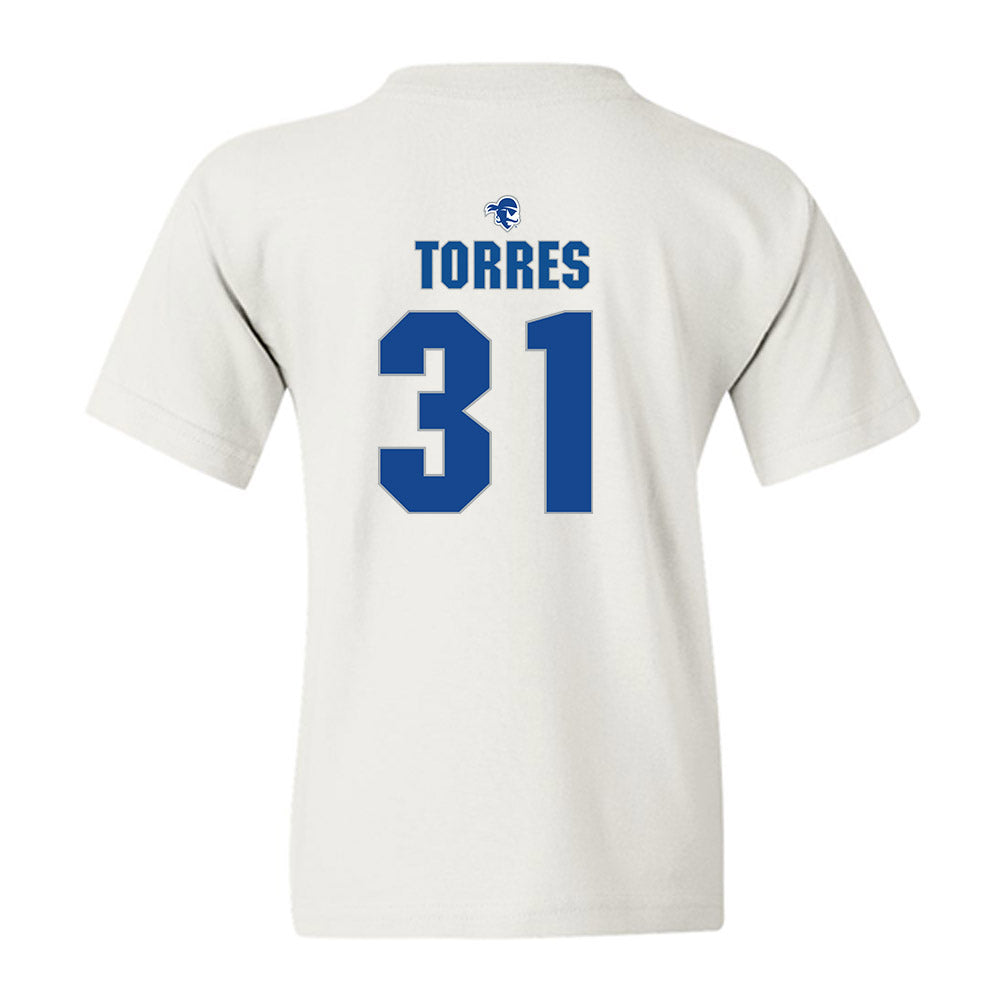 Seton Hall - NCAA Baseball : Jayson Torres - Fashion Shersey Youth T-Shirt-1