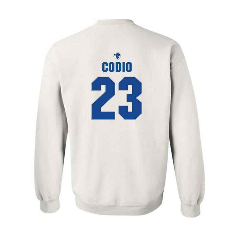 Seton Hall - NCAA Women's Basketball : Jordana Codio - Fashion Shersey Crewneck Sweatshirt-1