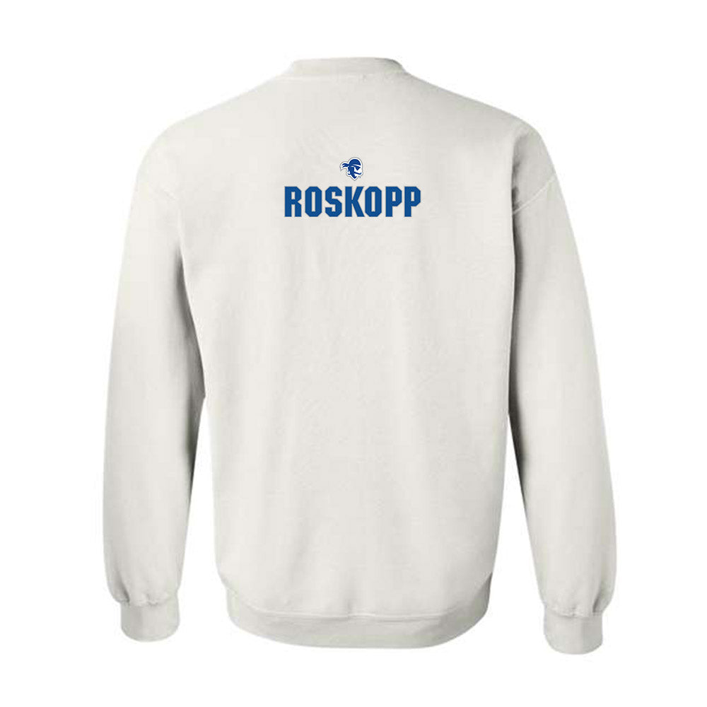 Seton Hall - NCAA Women's Cross Country : Kennedy Roskopp - Fashion Shersey Crewneck Sweatshirt-1