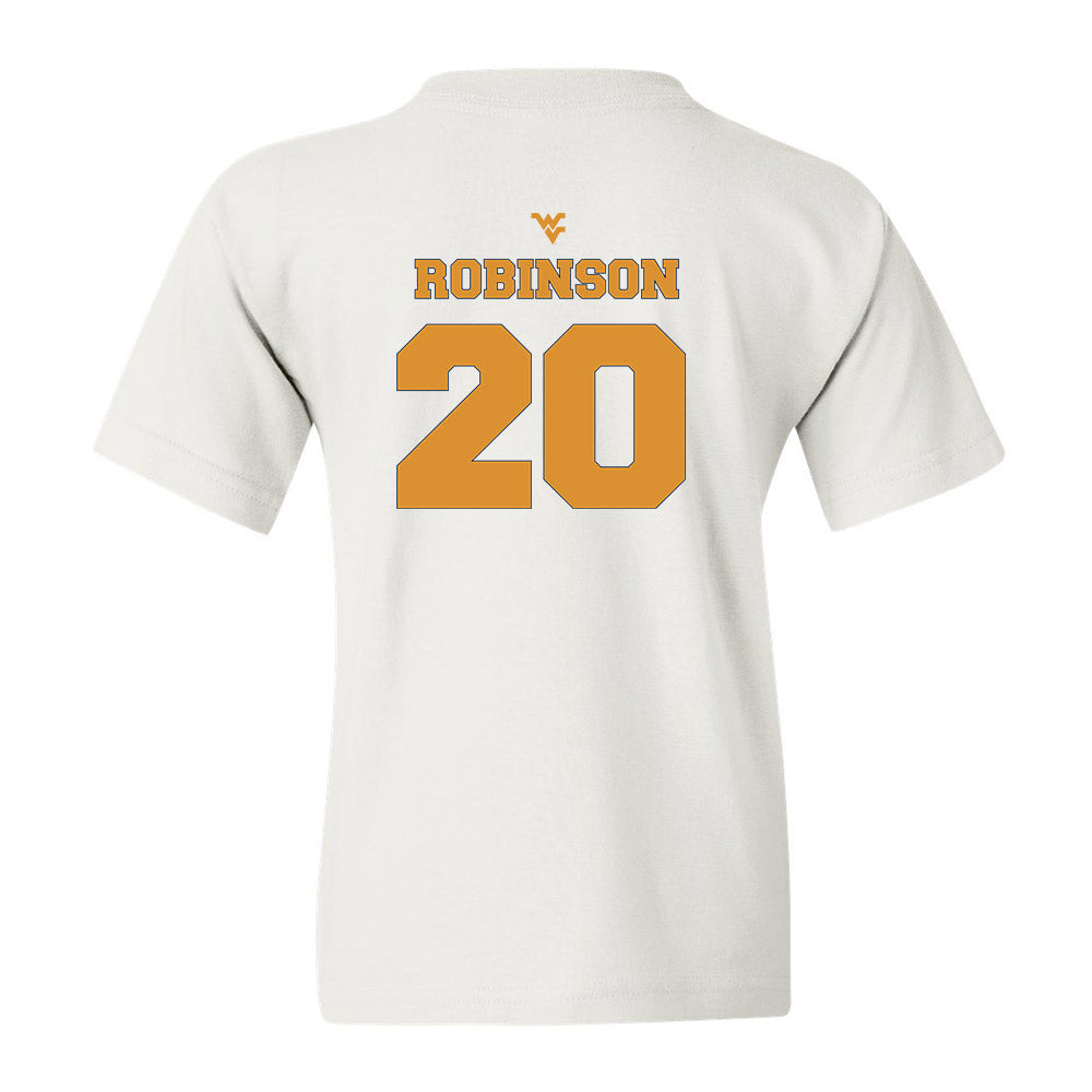 West Virginia - NCAA Football : Keyshawn Robinson - Youth T-Shirt