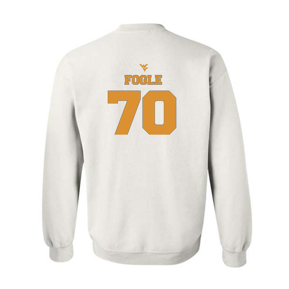 West Virginia - NCAA Football : Griffin Fogle - Generic Sports Shersey Crewneck Sweatshirt-1