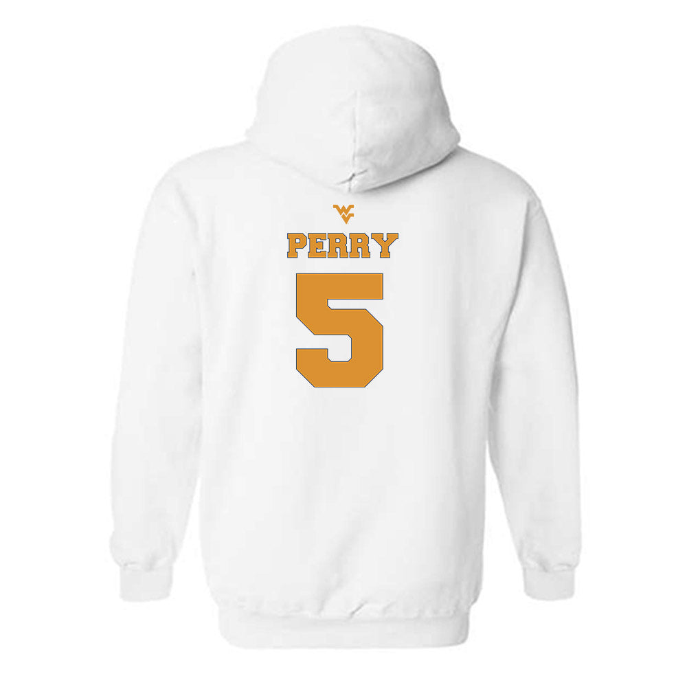 West Virginia - NCAA Football : Fred Perry - Generic Sports Shersey Hooded Sweatshirt-1