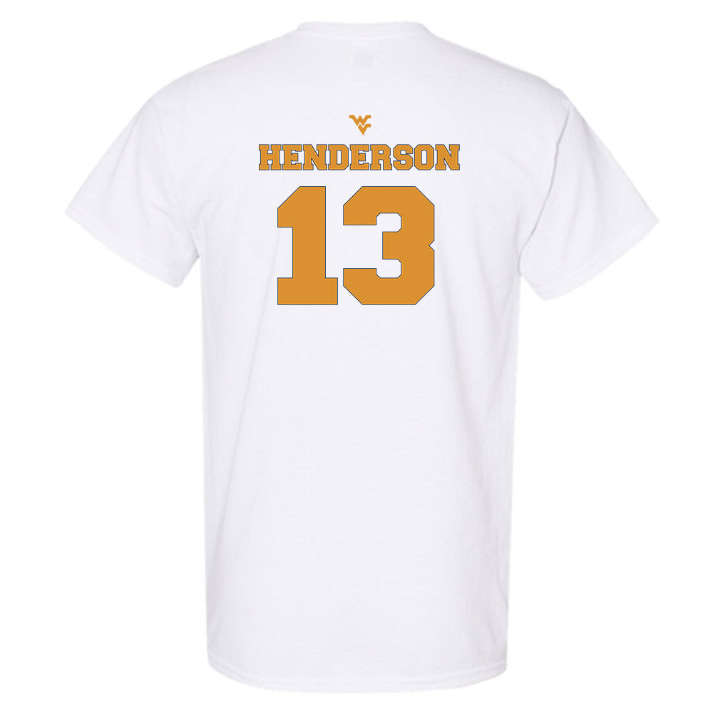 West Virginia - NCAA Football : Jaylen Henderson - Generic Sports Shersey T-Shirt-1