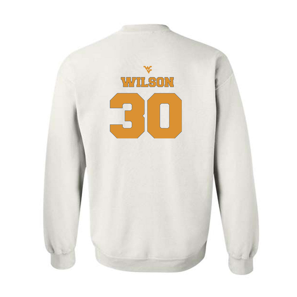 West Virginia - NCAA Football : Chase Wilson - Generic Sports Shersey Crewneck Sweatshirt-1