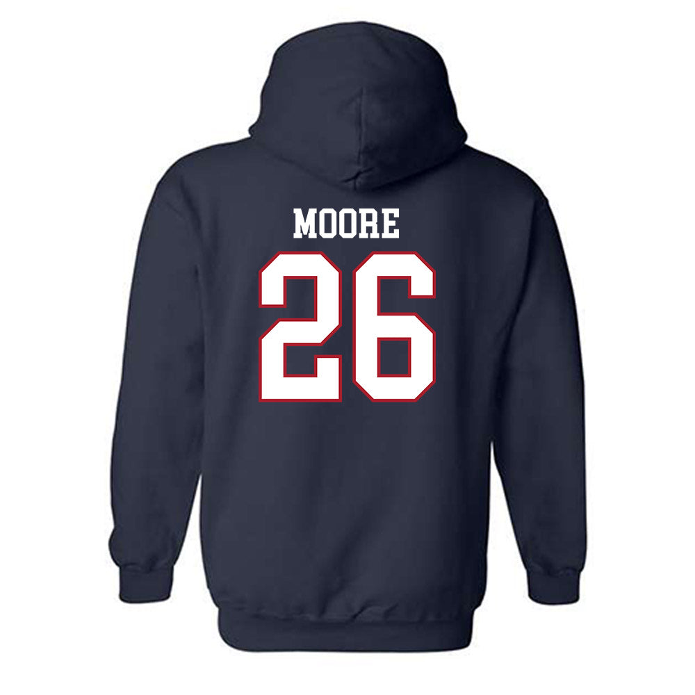 Liberty - NCAA Baseball : Tucker Moore - Sports Shersey Hooded Sweatshirt-1