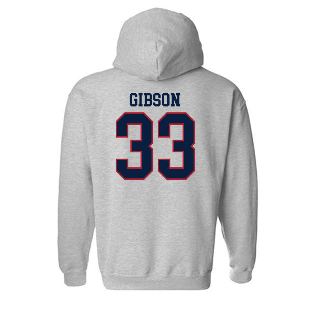 Liberty - NCAA Baseball : Michael Gibson - Sports Shersey Hooded Sweatshirt