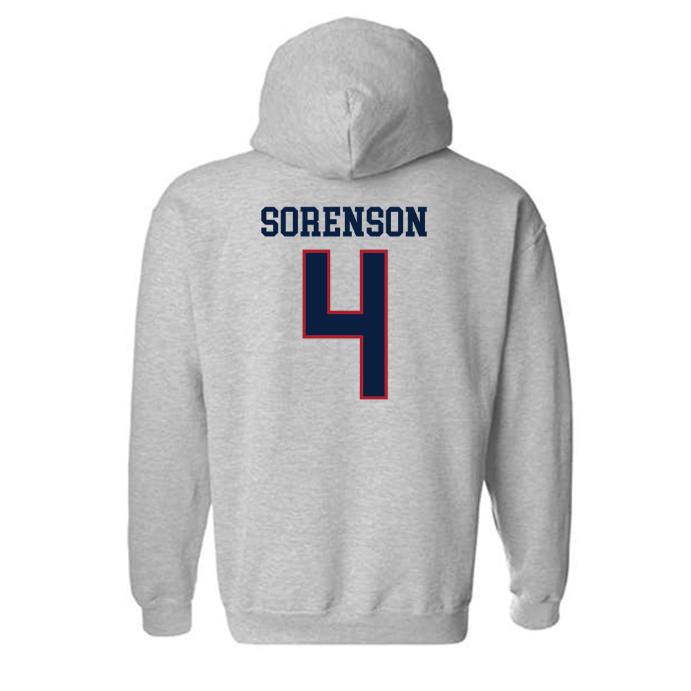 Liberty - NCAA Baseball : Jaxon Sorenson - Sports Shersey Hooded Sweatshirt-1