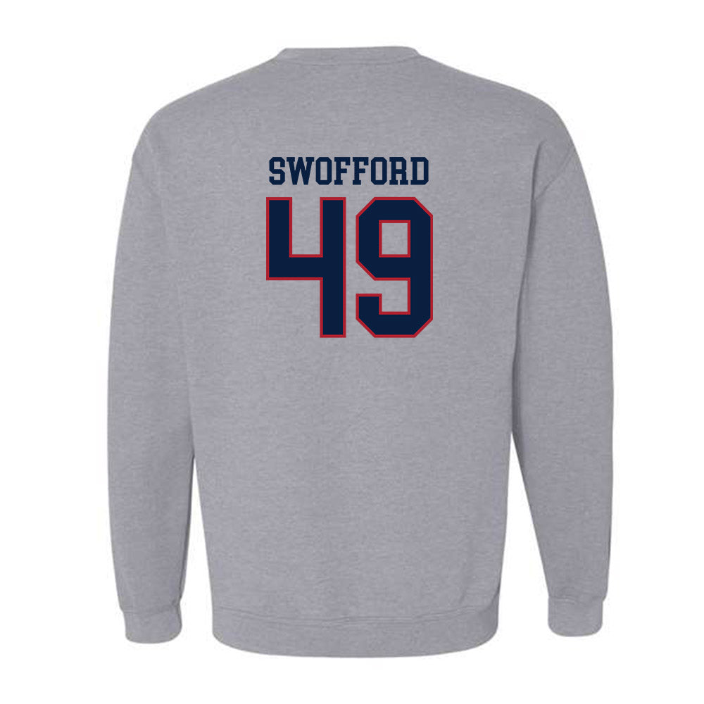 Liberty - NCAA Baseball : Easton Swofford - Sports Shersey Crewneck Sweatshirt-1