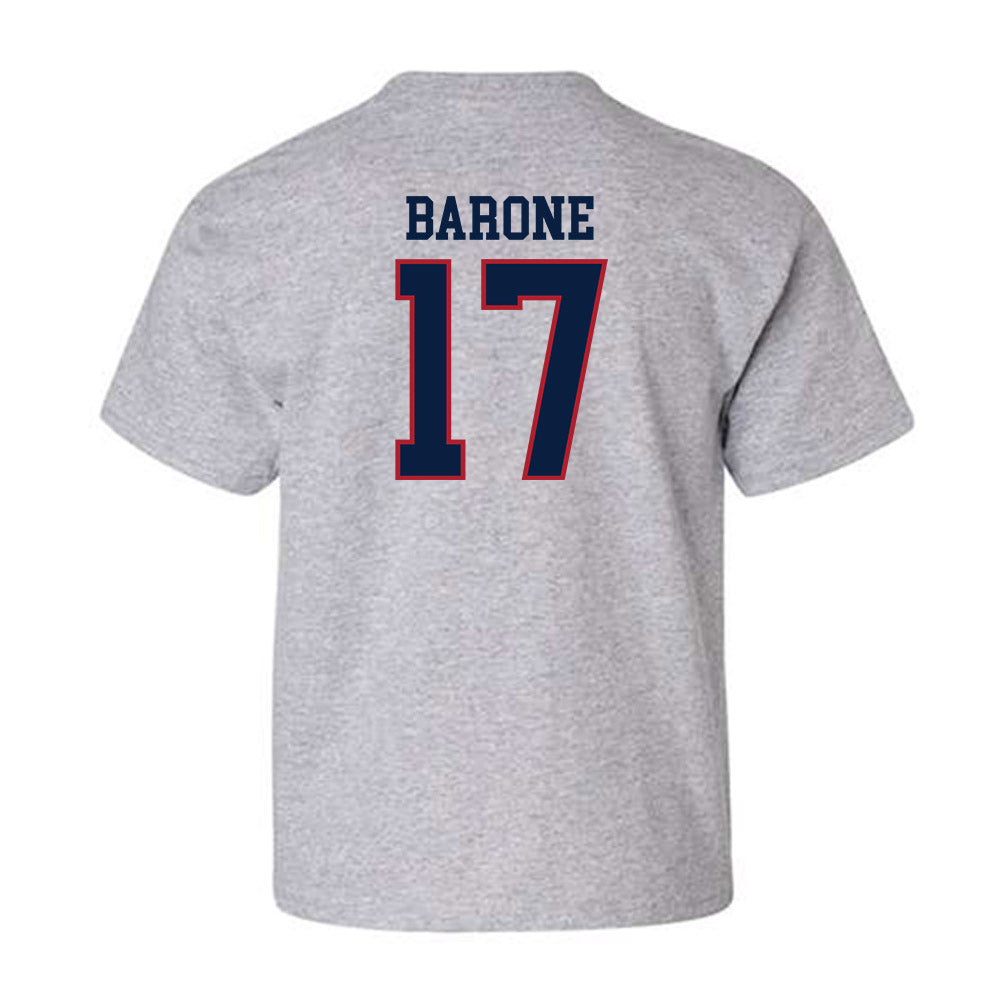 Liberty - NCAA Baseball : Nick Barone - Sports Shersey Youth T-Shirt-1