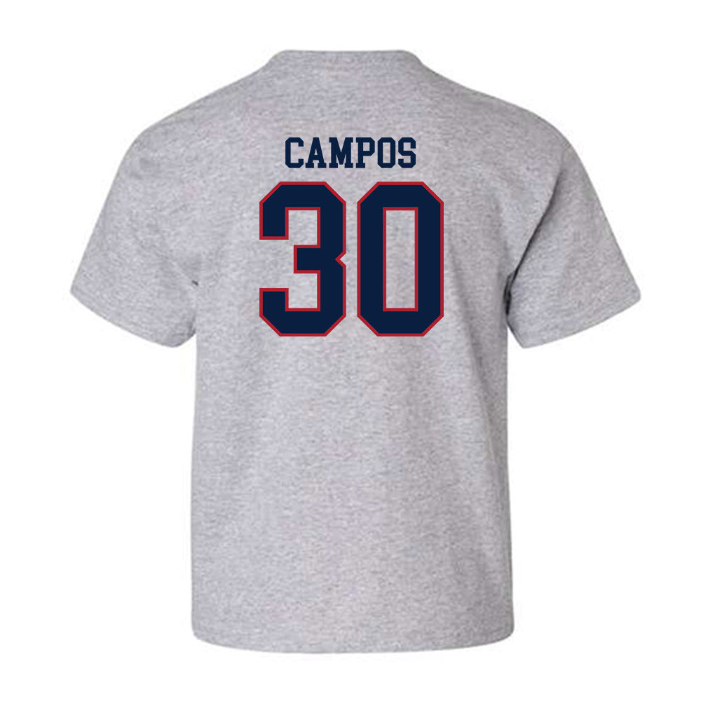 Liberty - NCAA Baseball : Joshua Campos - Sports Shersey Youth T-Shirt-1