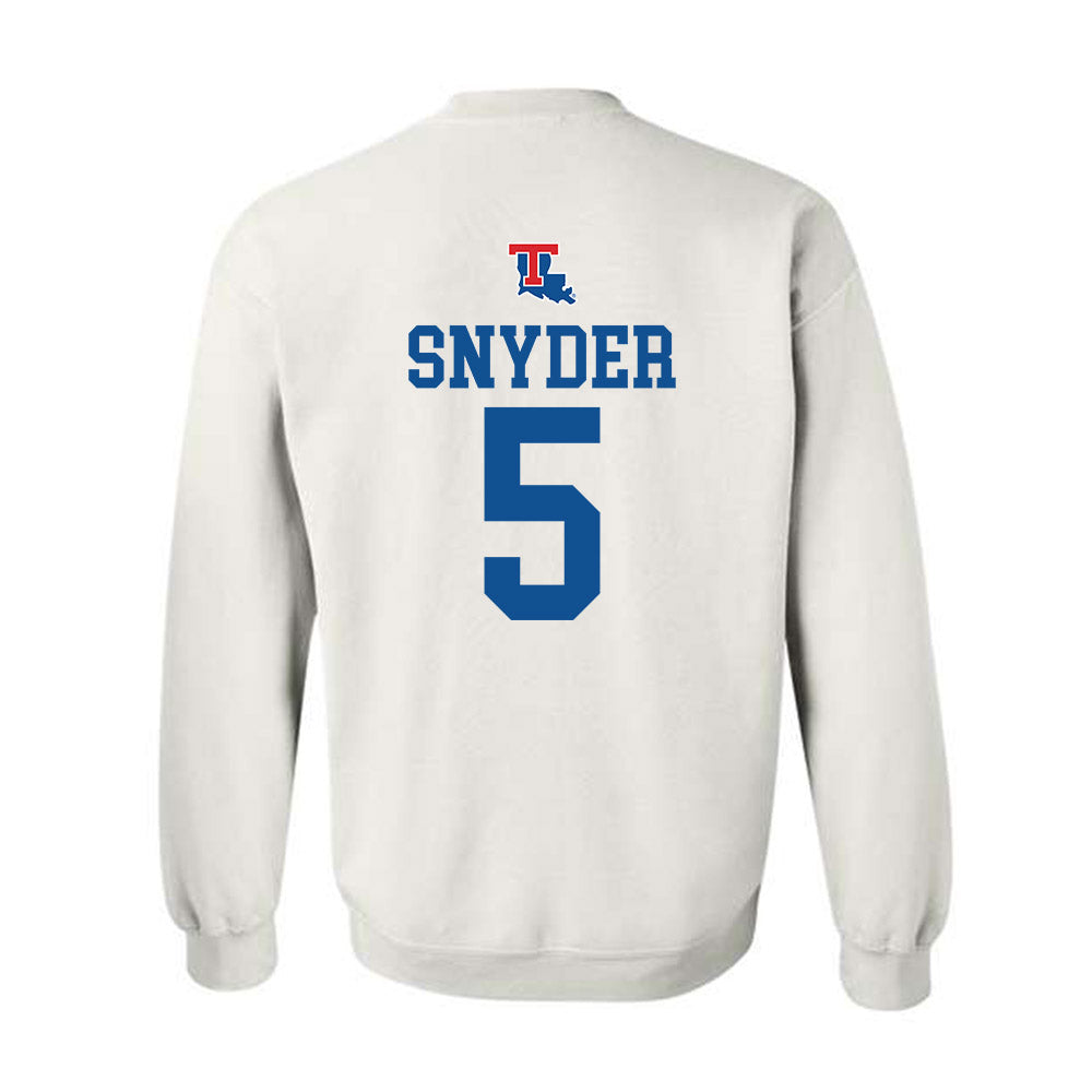 LA Tech - NCAA Softball : Addison Snyder - Generic Shersey Crewneck Sweatshirt-1