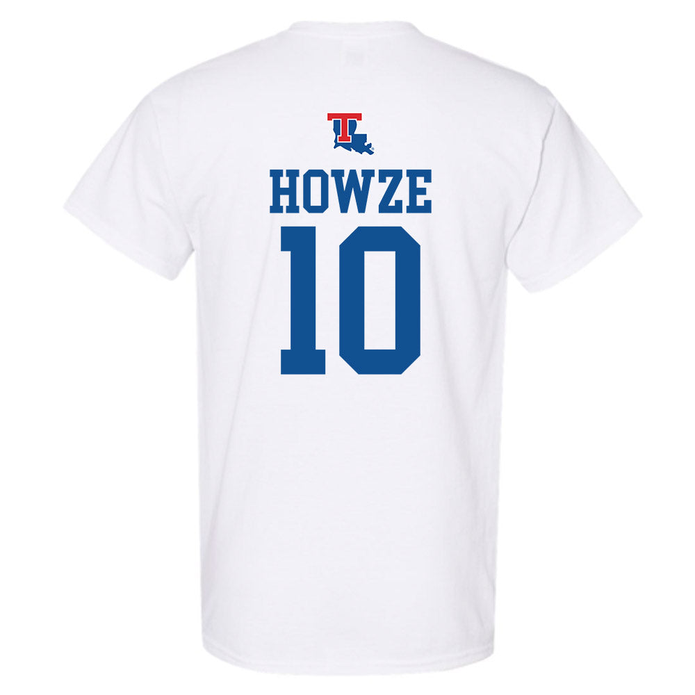 LA Tech - NCAA Men's Basketball : Kylan Howze - Generic Shersey T-Shirt-1