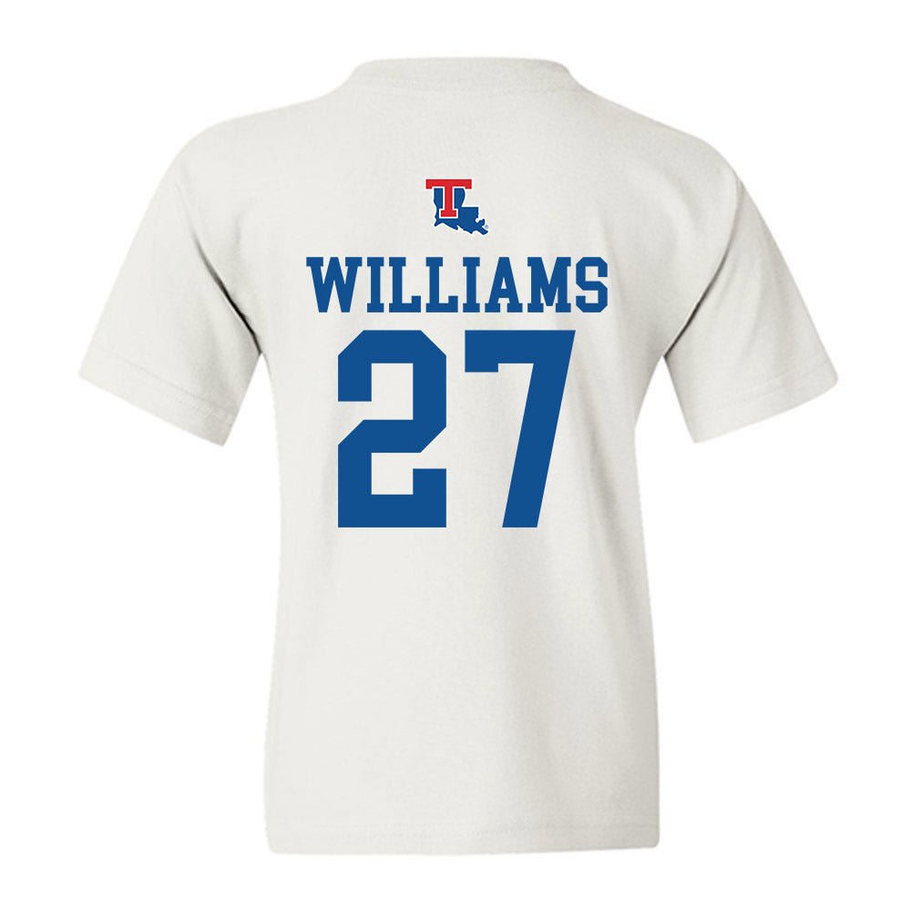 LA Tech - NCAA Men's Basketball : A'Meir Williams - Generic Shersey Youth T-Shirt-1
