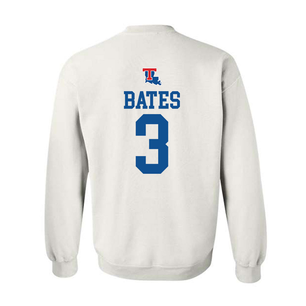 LA Tech - NCAA Men's Basketball : A.J. Bates - Generic Shersey Crewneck Sweatshirt-1