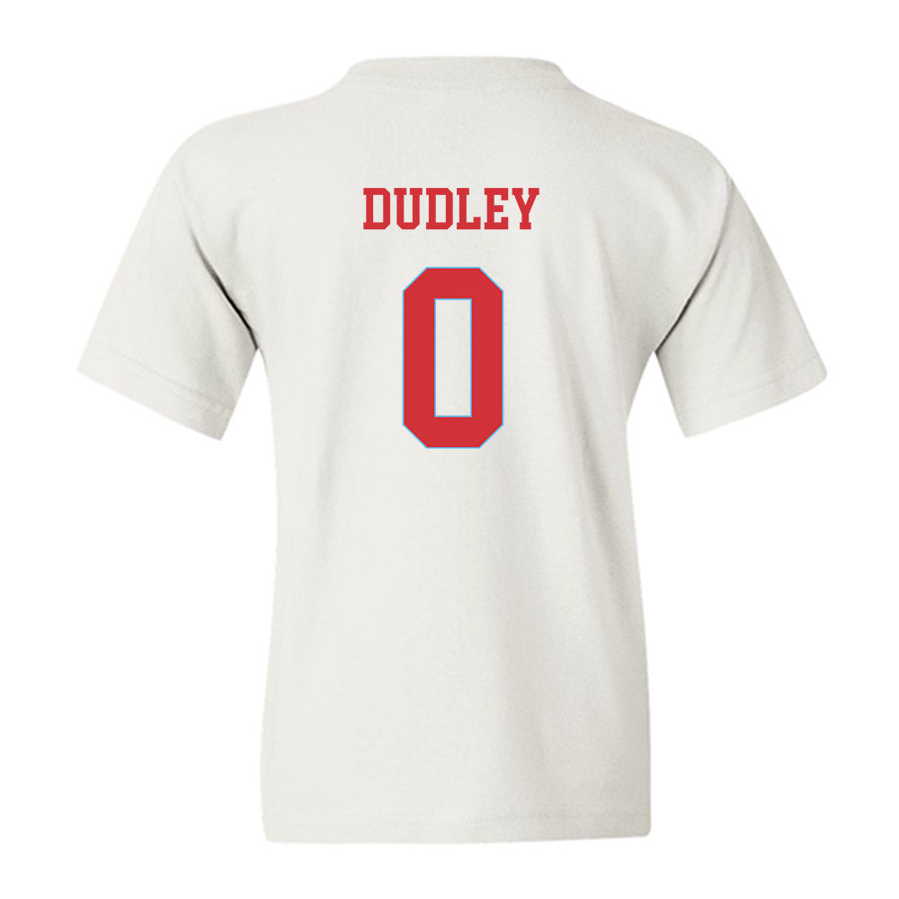 LA Tech - NCAA Men's Basketball : DJ Dudley - Generic Shersey Youth T-Shirt-1
