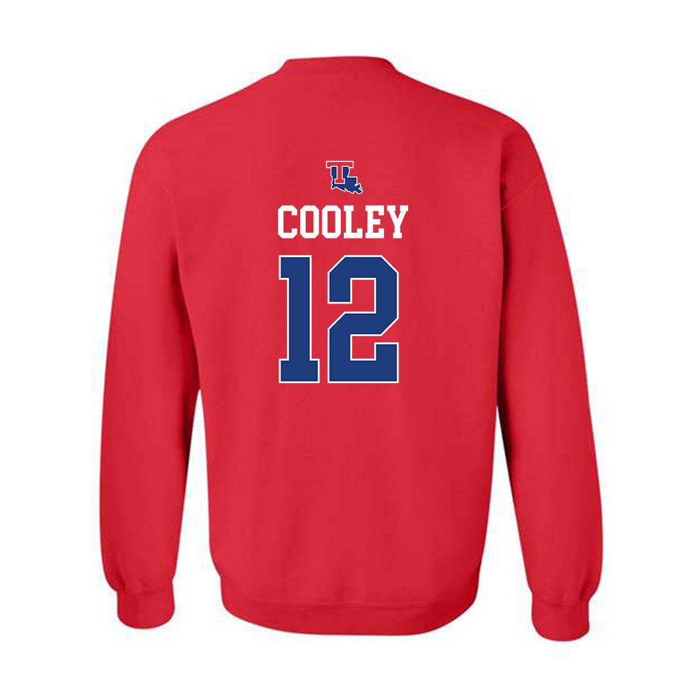 LA Tech - NCAA Baseball : Luke Cooley - Sports Shersey Crewneck Sweatshirt-1