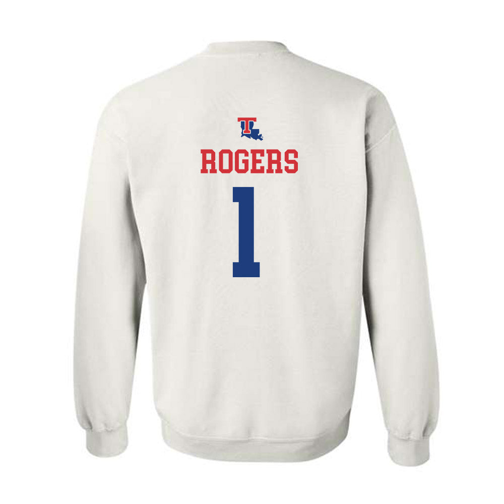 LA Tech - NCAA Softball : Alannah Rogers - Sports Shersey Crewneck Sweatshirt-3