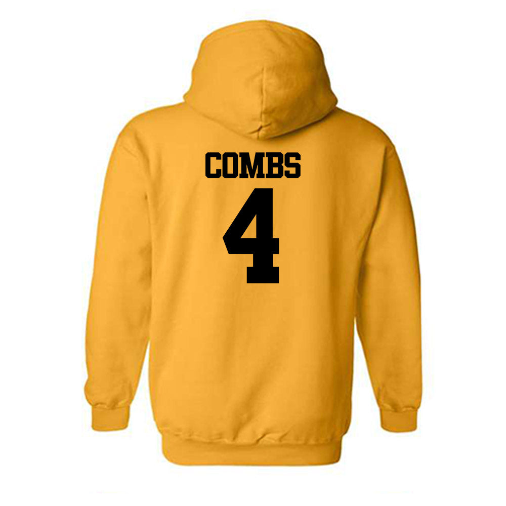 Missouri - NCAA Women's Soccer : Callaway Combs - Generic Shersey Hooded Sweatshirt-1
