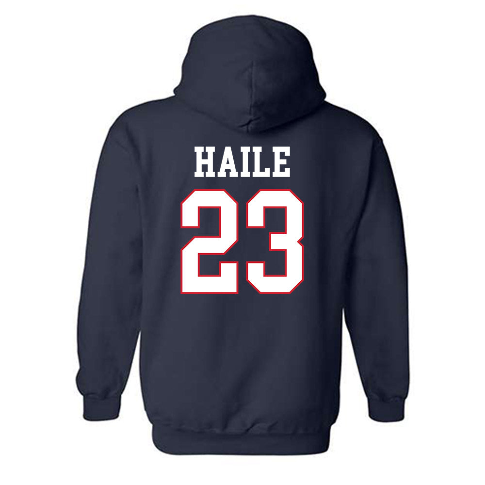 Gonzaga - NCAA Women's Basketball : Jaiden Haile - Classic Shersey Hooded Sweatshirt-1
