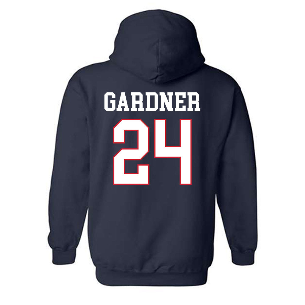 Gonzaga - NCAA Women's Basketball : Teryn Gardner - Classic Shersey Hooded Sweatshirt-1