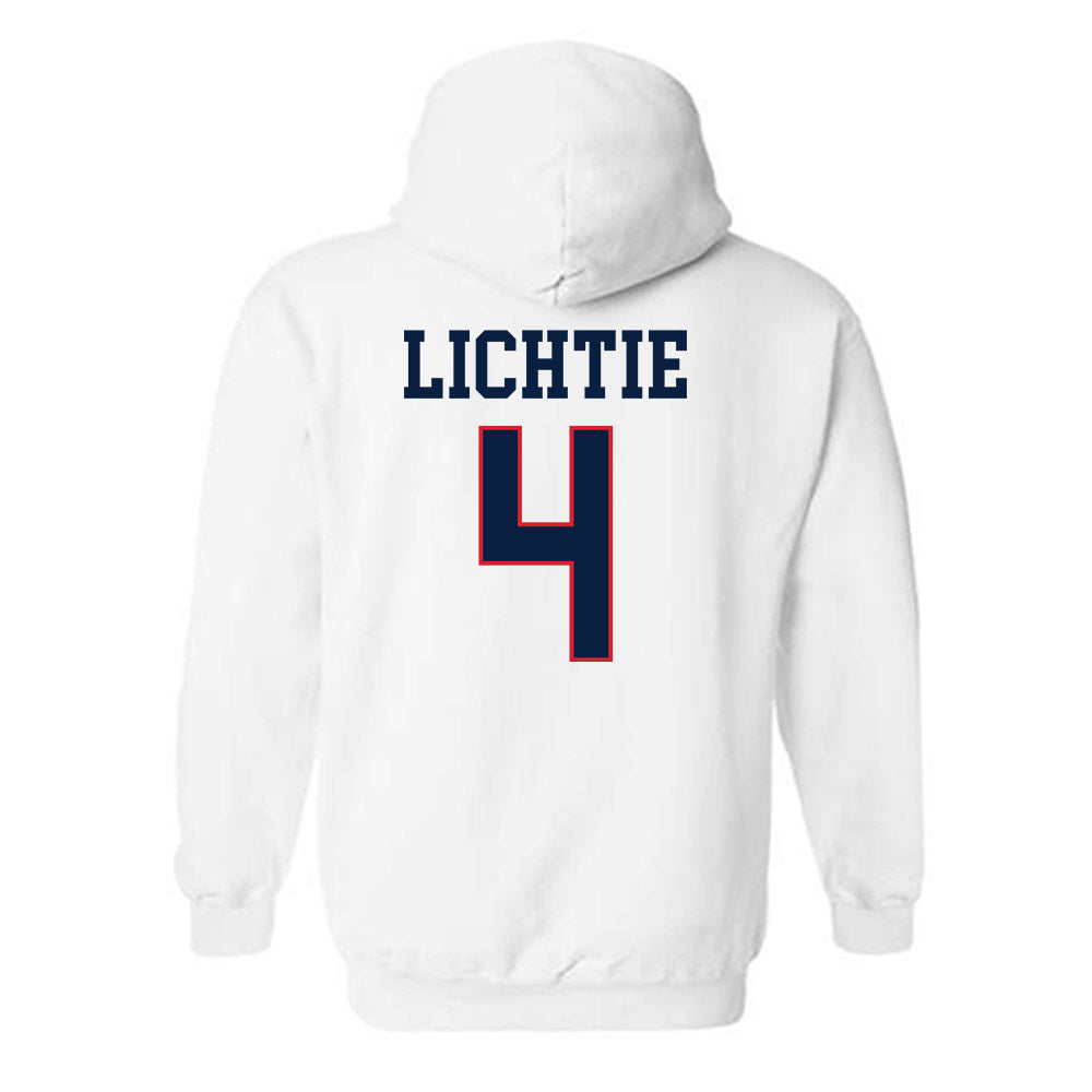 Gonzaga - NCAA Women's Basketball : Sierra Lichtie - Classic Shersey Hooded Sweatshirt-1