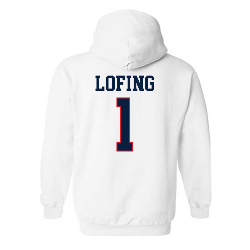 Gonzaga - NCAA Women's Basketball : Paige Lofing - Classic Shersey Hooded Sweatshirt-1