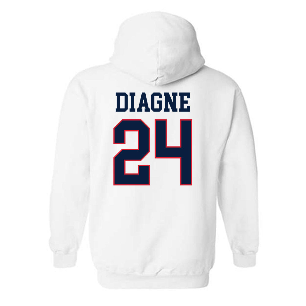 Gonzaga - NCAA Men's Basketball : Ismaila Diagne - Classic Shersey Hooded Sweatshirt