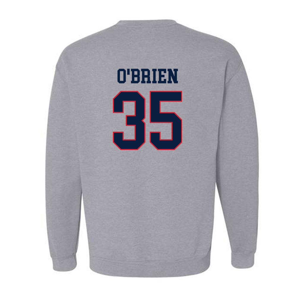 Gonzaga - NCAA Baseball : Finbar O'Brien - Classic Shersey Crewneck Sweatshirt-1