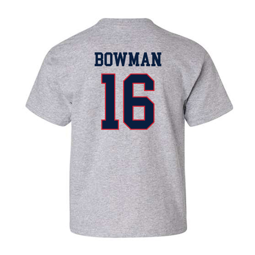Gonzaga - NCAA Baseball : Zach Bowman - Classic Shersey Youth T-Shirt-1