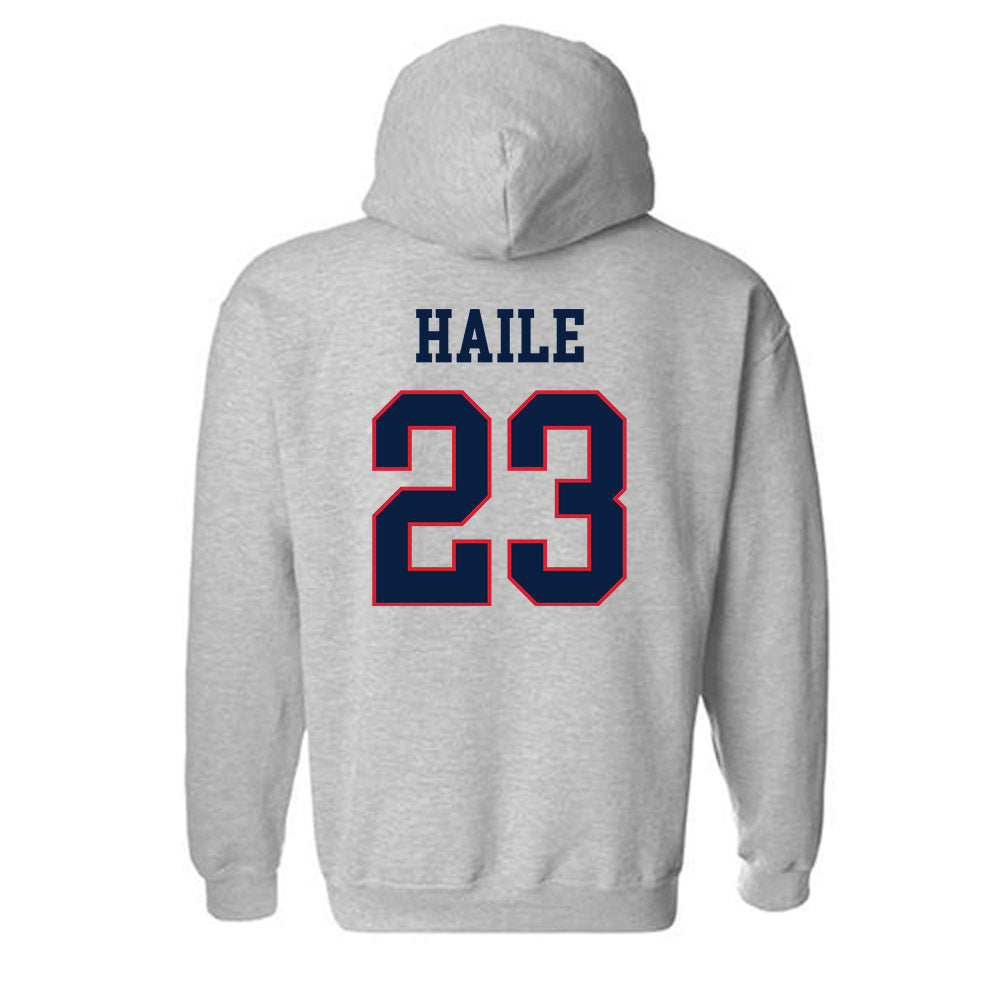 Gonzaga - NCAA Women's Basketball : Jaiden Haile - Classic Shersey Hooded Sweatshirt-1